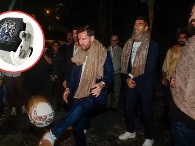 شایعه هدیه‌ لاکچری به مسی در هند: ساعت خاص جنجال‌ساز شد