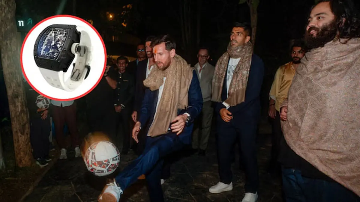 شایعه هدیه‌ لاکچری به مسی در هند: ساعت خاص جنجال‌ساز شد