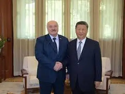 دیدار شی با همتای بلاروسی