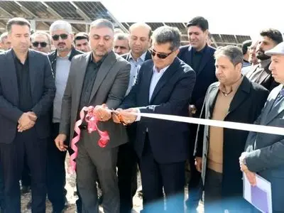 بهره‌برداری از فاز نخست نیروگاه خورشیدی در اقلید