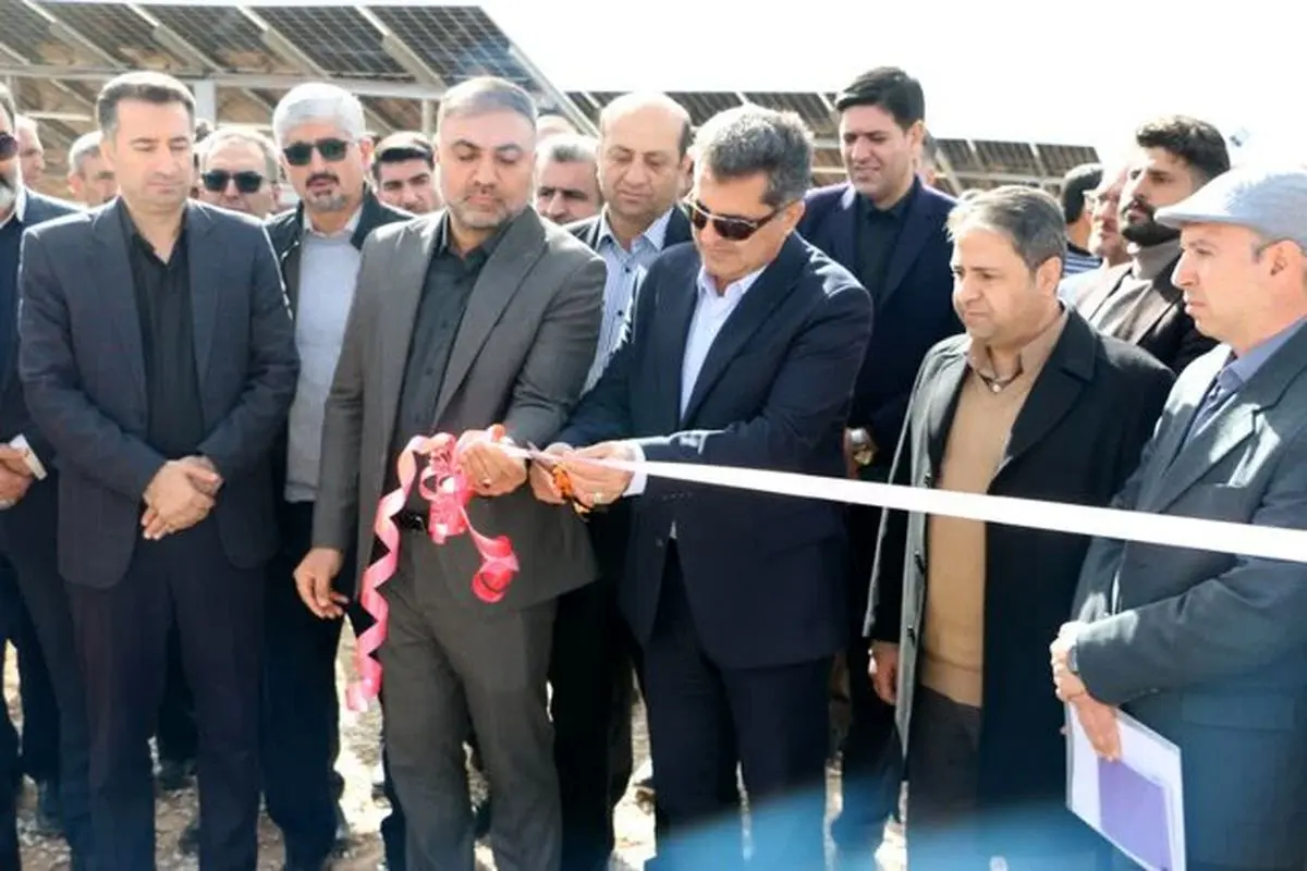 بهره‌برداری از فاز نخست نیروگاه خورشیدی در اقلید