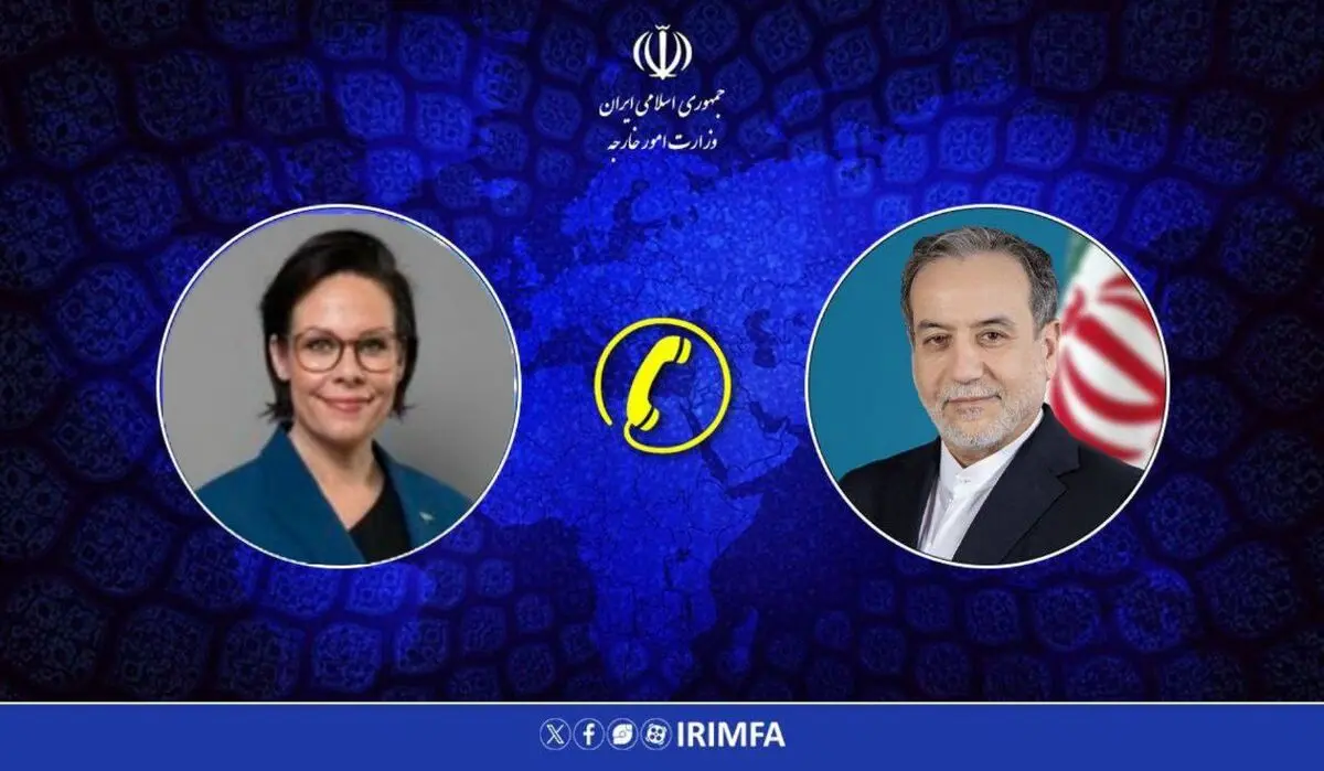 گفت‌وگوی تلفنی عراقچی با وزیر خارجه سوئد