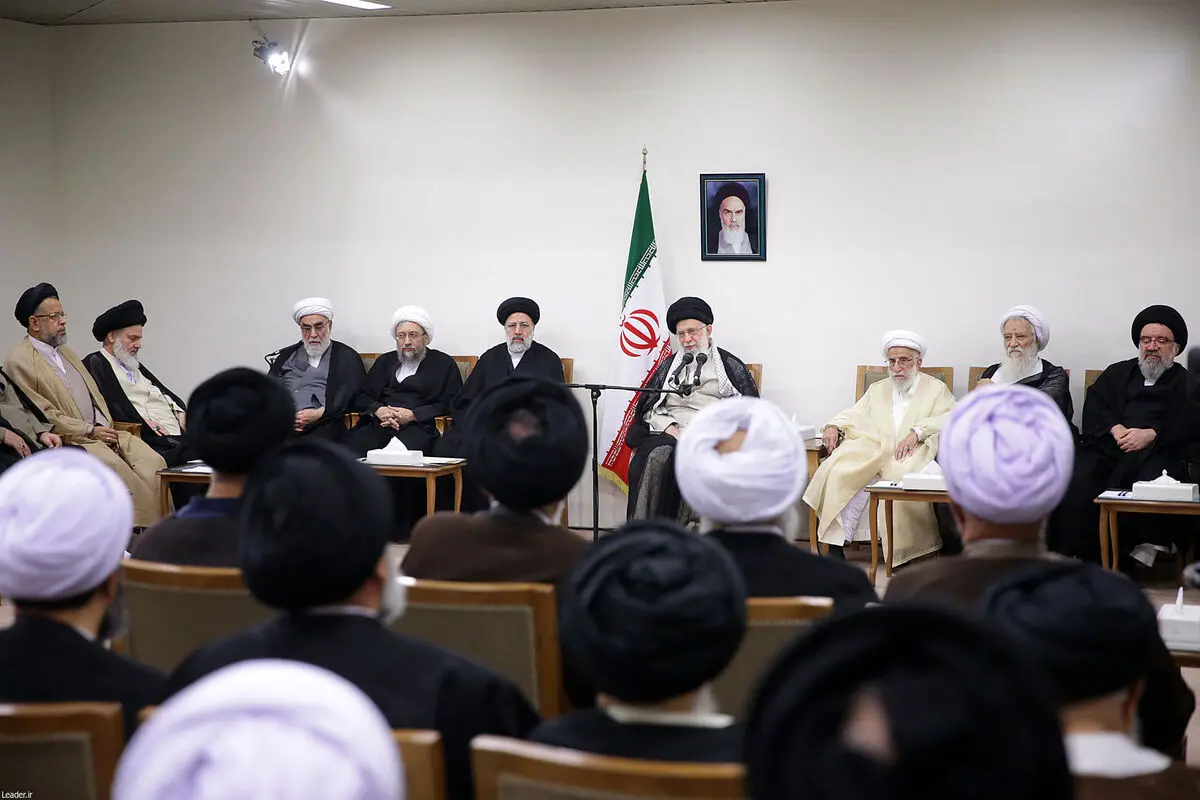 دیدار رئیس و نمایندگان مجلس خبرگان با رهبر انقلاب + تصاویر