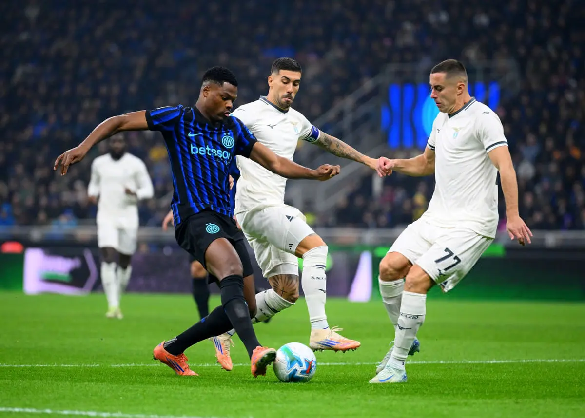 اینتر با غلبه بر لاتزیو صدرنشین شد 