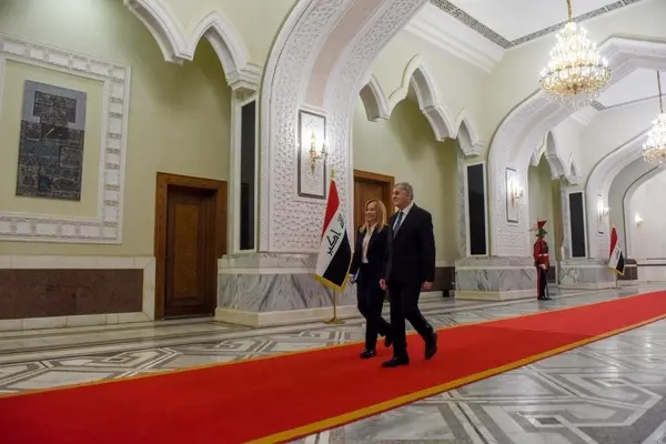 سفر نخستوزیر ایتالیا به عراق