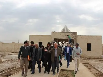 بازدید استاندار خوزستان از آرامستان مسیحیان، آشوریان و لهستانی‌ها