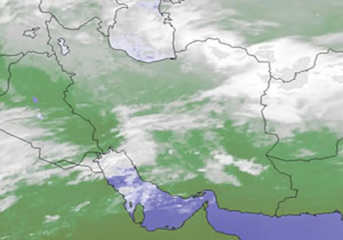 رشد ابر و رگبار پراکنده در برخی استان‌ها/ نیمه شمالی کشور خنک می‌شود