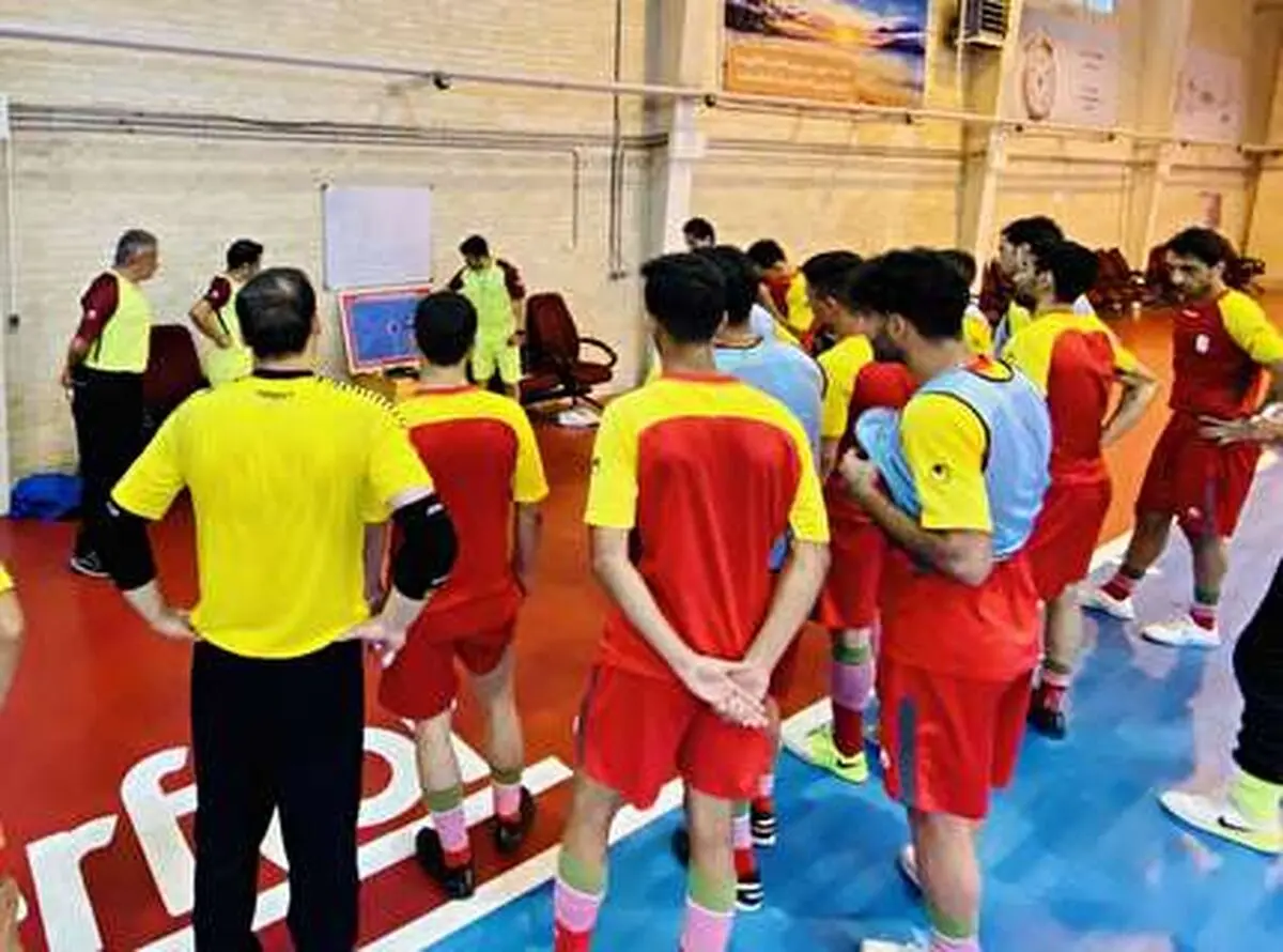 برگزاری هشتمین اردوی تیم ملی فوتسال