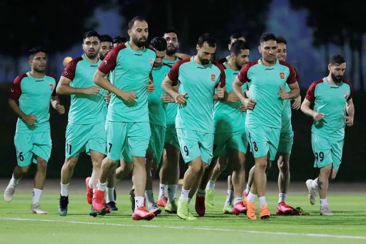 اولین جلسه شاداب تمرینی شهرخودرو در دوحه