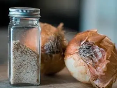 آموزش تهیه پودر پیاز خانگی و روش نگهداری آن