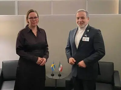 دیدار عراقچی با وزیر امور خارجه سوئد 