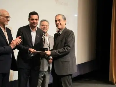 مهدی نصر آزادانی، مرد سال فولاد ایران شد