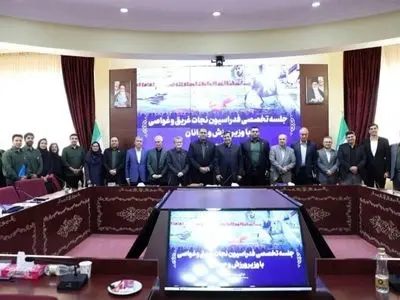 بررسی برنامه‌های توسعه فدراسیون نجات غریق و غواصی با حضور وزیر ورزش