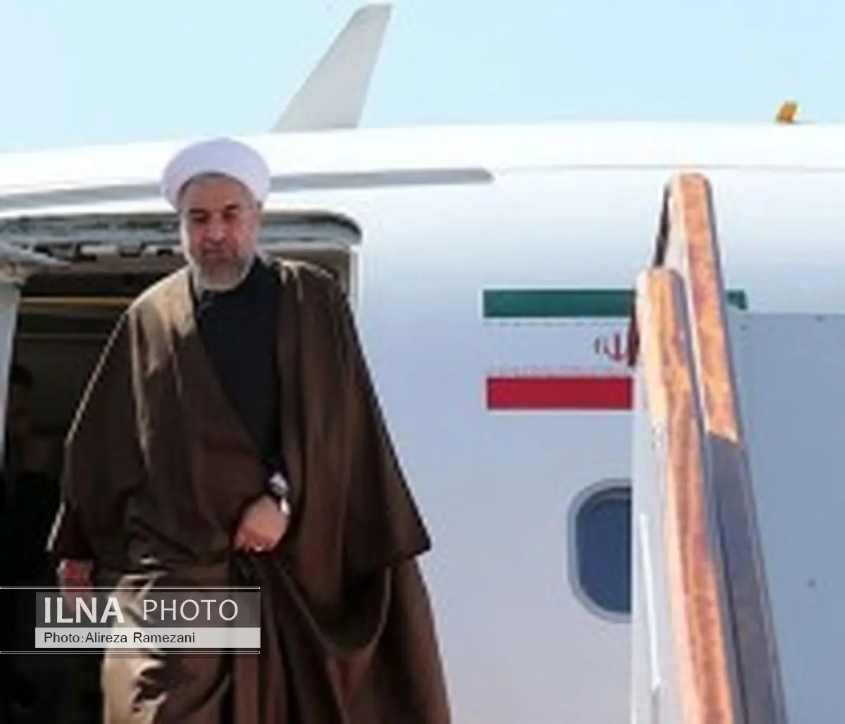 حسن روحانی وارد ارومیه شد