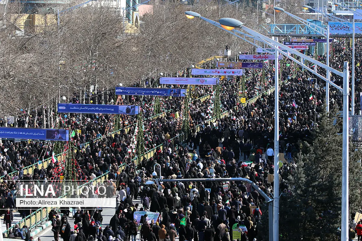 بازتاب راهپیمایی ۲۲ بهمن در شینهوآ