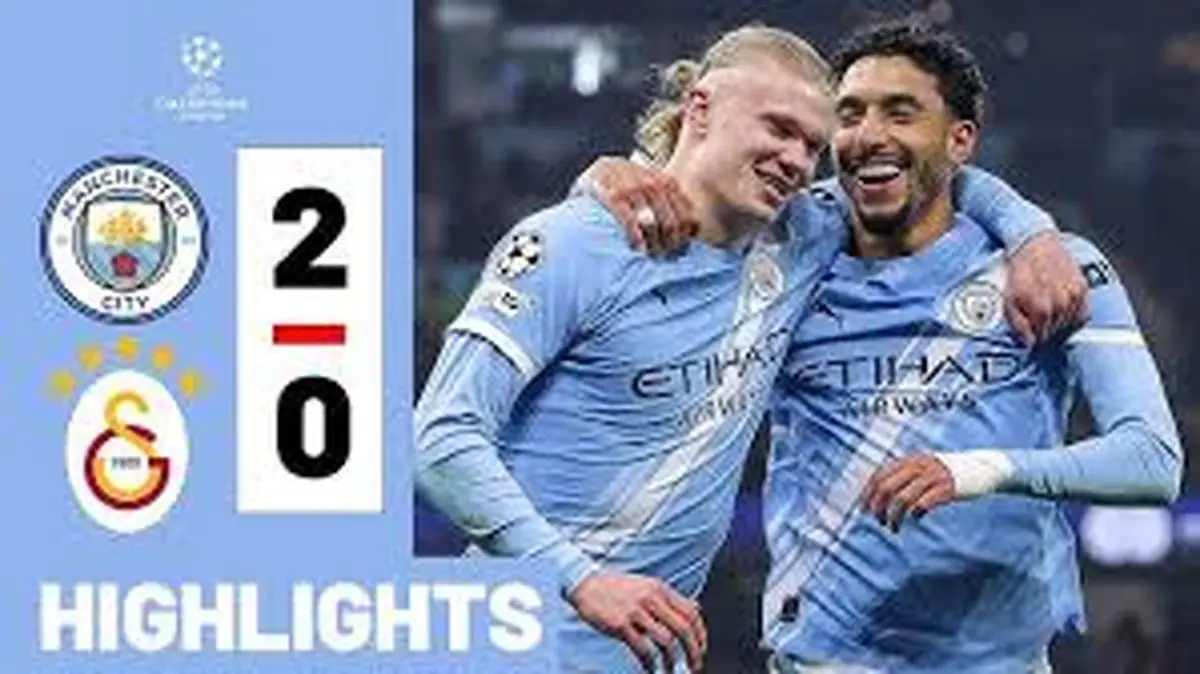ویدئو: خلاصه بازی منچسترسیتی 2-0 گالاتاسرای 