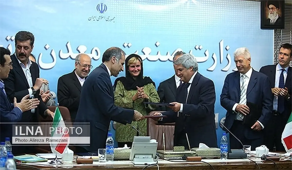 ایران تبرم مذکرة تعاون اقتصادی مع ایطالیا