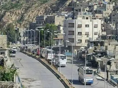 آغاز انتقال عناصر مسلح از دمشق