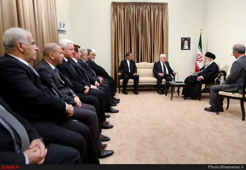 هیئت همراه رئیس جمهوری عراق