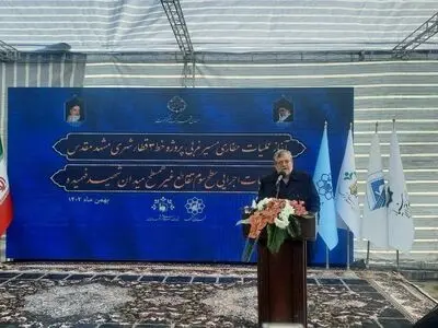 عملیات حفاری مسیر غربی خط ۳ قطار شهری مشهد آغاز شد