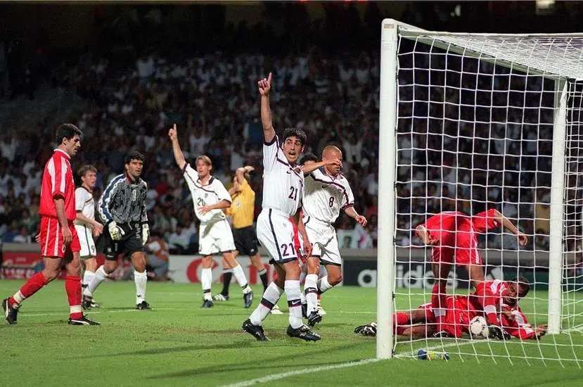 1998 World Cup Finals. Lyon_ France. 21st JUNE 1998. USA 1 v