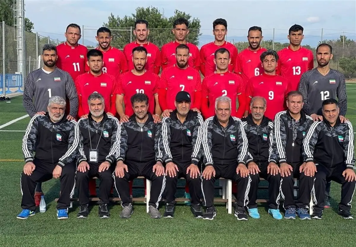 تیم فوتبال هفت نفره ایران قهرمان جام جهانی شد 