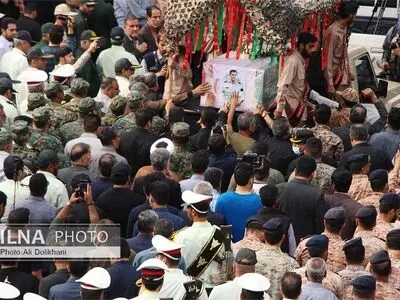 شهید مدافع امنیت مجتبی شهیدی در بندرعباس تشییع شد +فیلم