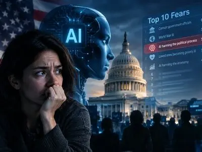 هوش مصنوعی در فهرست ۱۰ ترس بزرگ آمریکایی‌ها قرار گرفت
