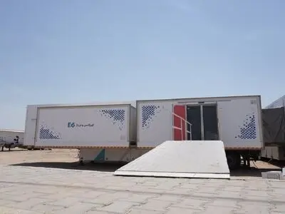 استقرار بزرگترین بیمارستان «سیار برکت» کشور در مروست استان یزد
