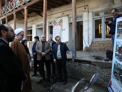 آغاز عملیات اجرایی مرمت ۴ بنای موقوفه در بافت تاریخی استرآباد (گرگان) 