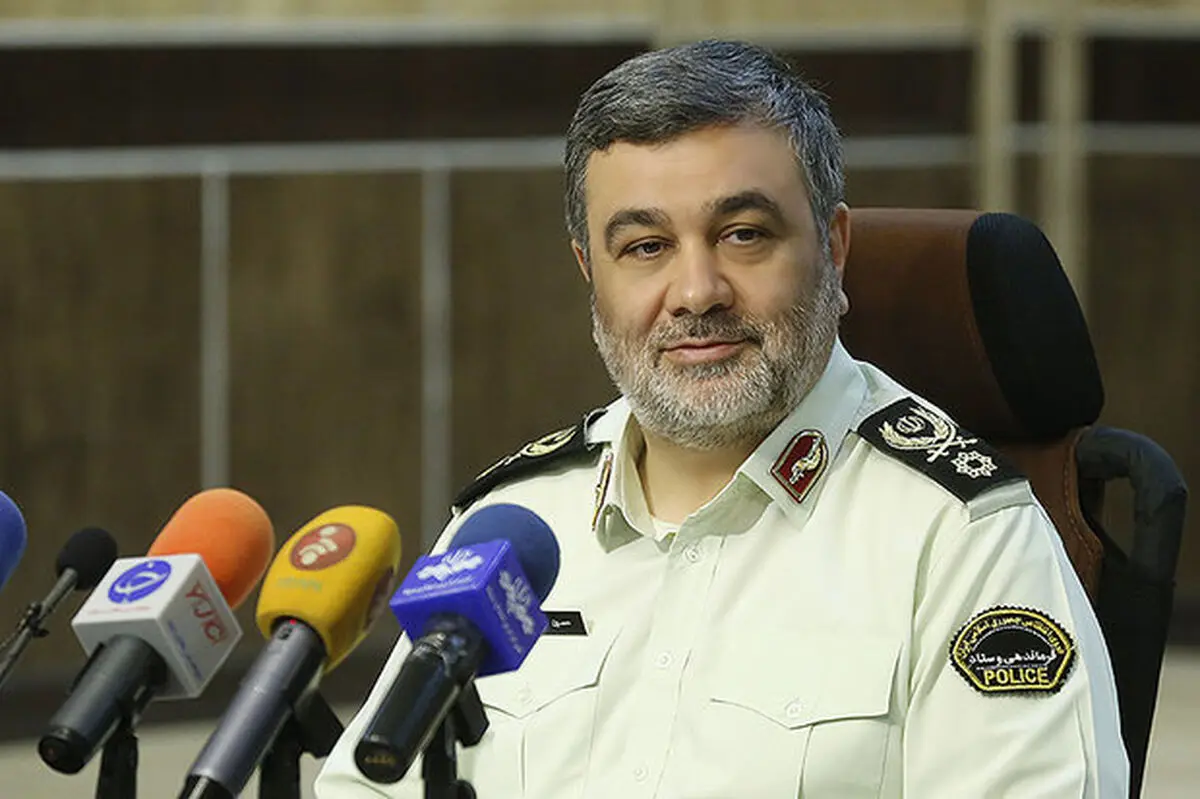فرمانده نیروی انتظامی وارد قم شد