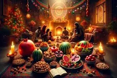 جشن شب یلدا، مرز نبرد بین تاریکی و روشنی/دهل کوبیدن و آتش افروختن رسم دیرین زاگرس نشینان برای استقبال از اولین سپده دم زمستان