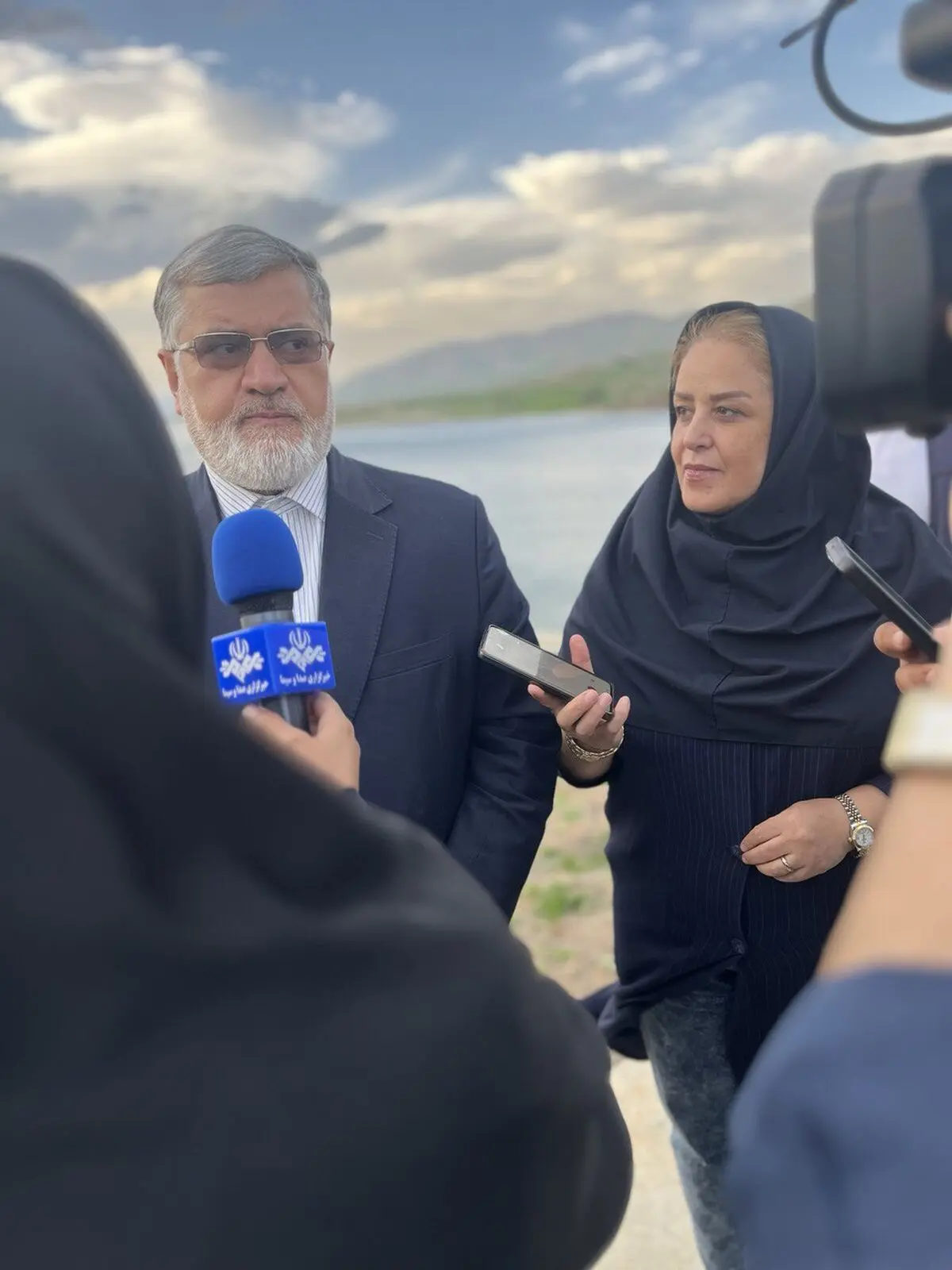 پیشرفت  فیزیکی ۸۷ درصدی کانال انحرافی بادین آباد