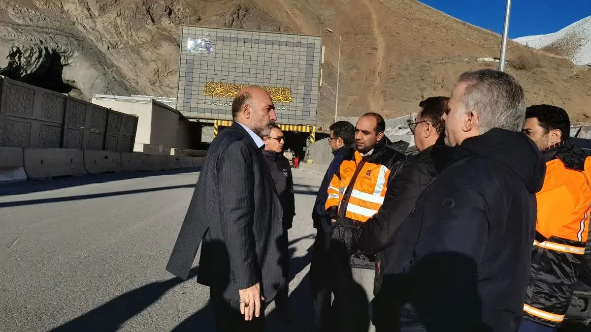 بازدید معاون استاندار از پیست دیزین، آزادراه تهران-شمال و کاخ ناصرالدین شاه در  آسارا