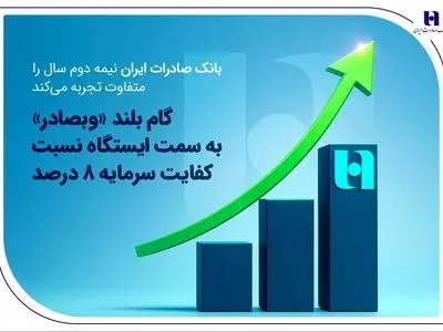 گام بلند «وبصادر» به سمت ایستگاه نسبت کفایت سرمایه ۸ درصد