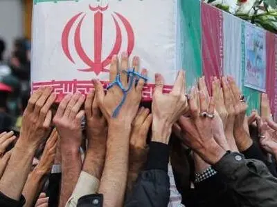مراسم تشییع رفات 127 شهیدا من شهداء الدفاع المقدس فی طهران والمدن الاخری