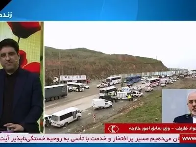 خاطره جواد ظریف از تماس شهید حجت الاسلام رئیسی روی آنتن شبکه سه‌ + فیلم