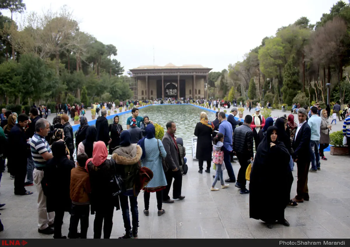 بیش از نیم میلیون مسافر نوروزی در اصفهان اسکان یافتند