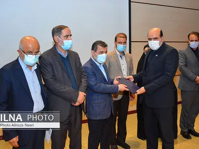 آئین تودیع ومعارفه رییس دانشگاه علوم پزشکی قزوین