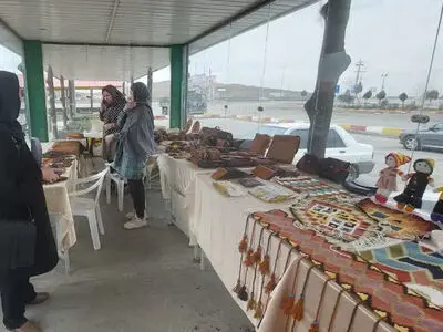 آغاز به کار نمایشگاه نوروزی صنایع دستی در استان قزوین