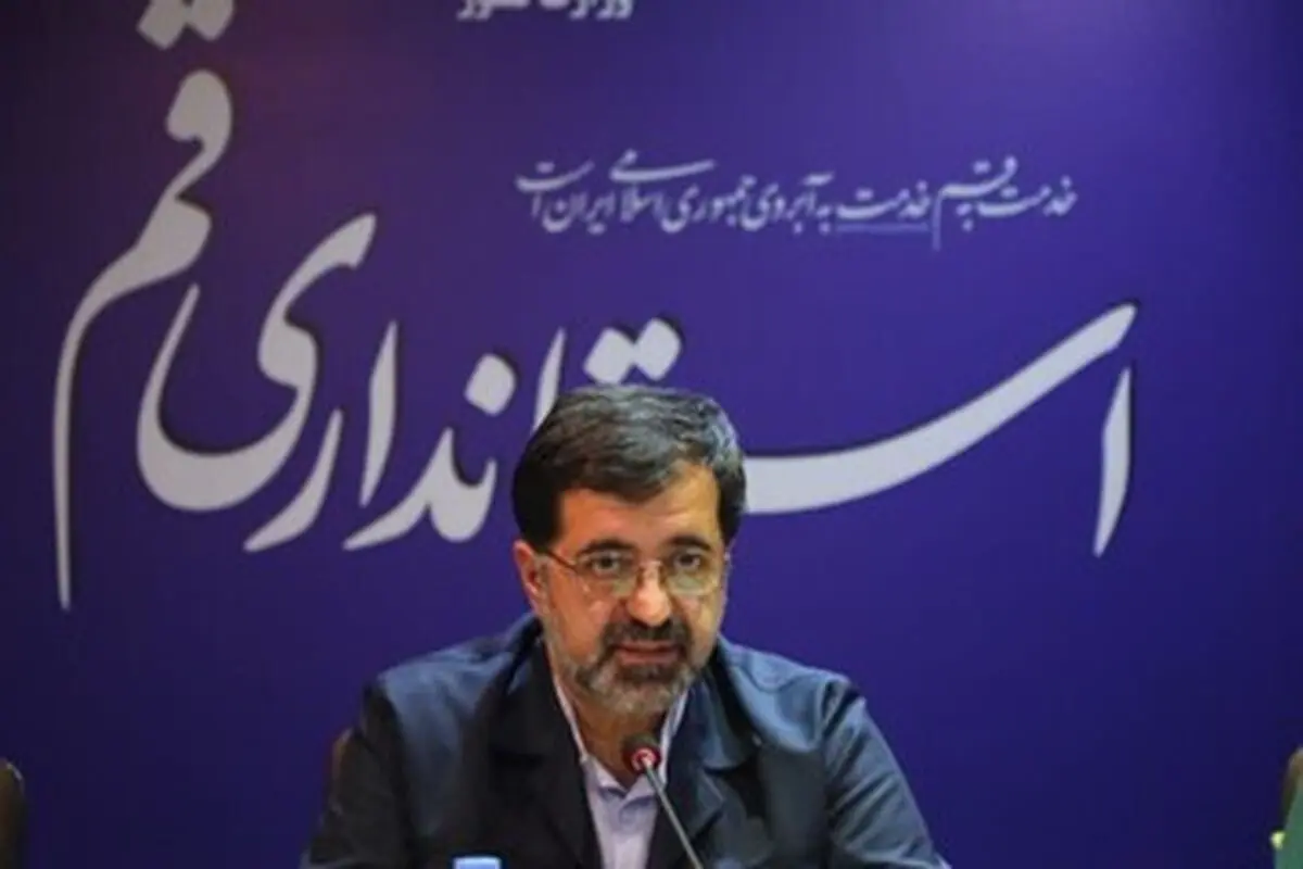 به جهت دمای بالای هوا و رساندن به موقع پیکر شهید به عراق مسیر تشییع در قم کوتاه شد