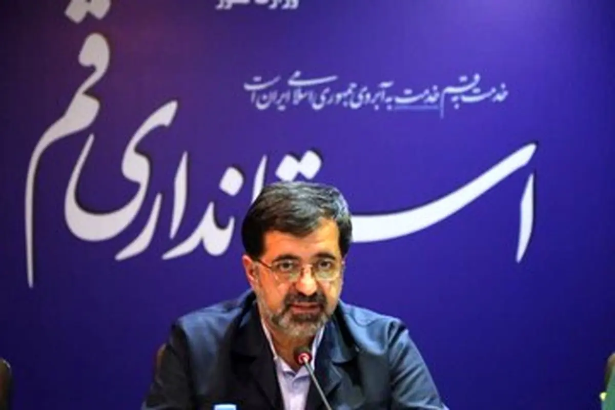 به جهت دمای بالای هوا و رساندن به موقع پیکر شهید به عراق مسیر تشییع در قم کوتاه شد