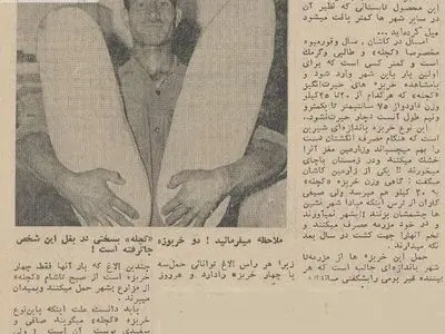 خربزه‌های عجیب ۲۵ کیلویی کاشان وارد بازار شد