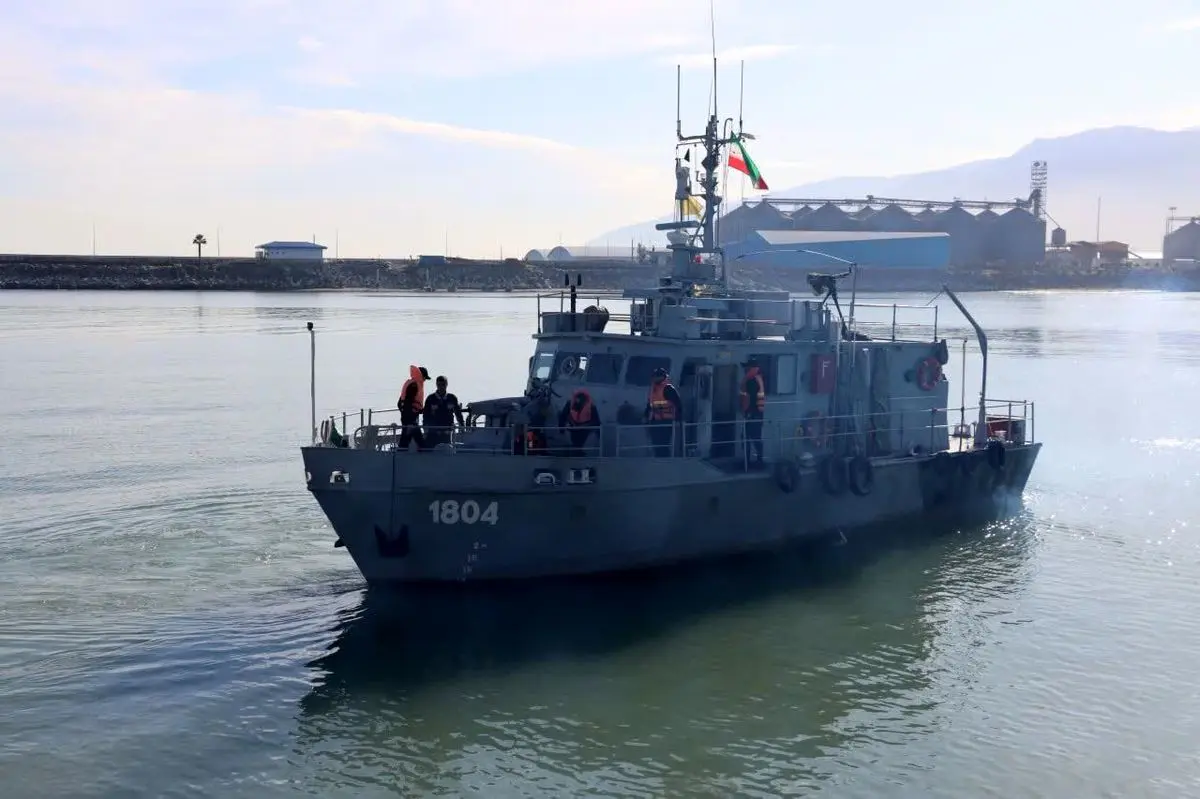 نخستین سفر آزمایشی دانشجویان دانشگاه علوم دریایی امام خمینی(ره) با ناوچه‌های ۵۰ پایی به بندرانزلی