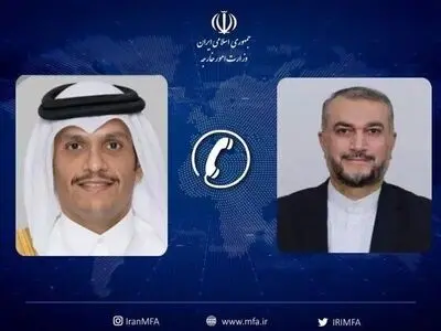 Iran, Qatar FMs discuss Gaza war, urge immediate end to Israeli aggression