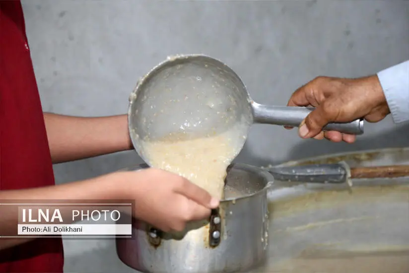 پخت نذری سنتی در روستای سیاهوی هرمزگان - 02