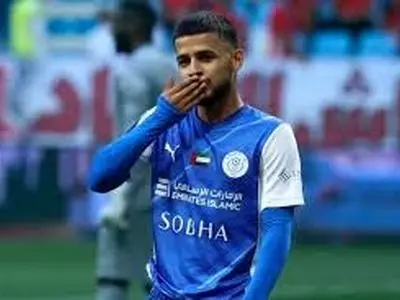 کارتون النصر برای بازی مقابل خورفکان با حضور قایدی