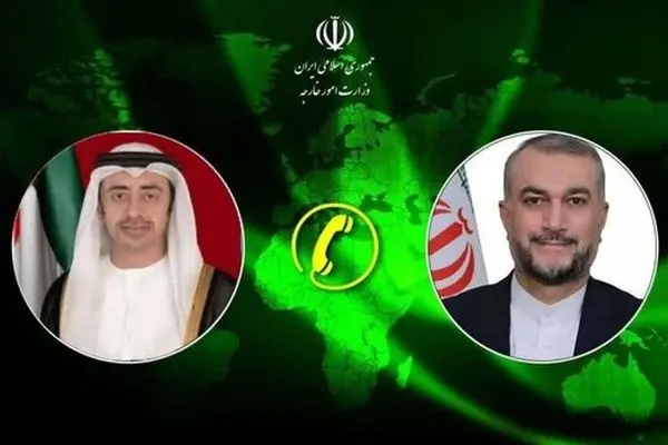 Iran, UAE call for putting end to Zionist atrocities against Gaza