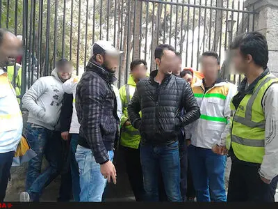 کارگران «عرف ایران»  تجمع کردند/ گزارش تصویری 