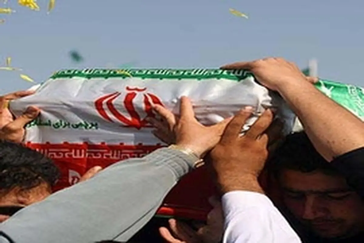 پیکر ۲ شهید گمنام دوران دفاع مقدس در کرمانشاه تشییع شد
